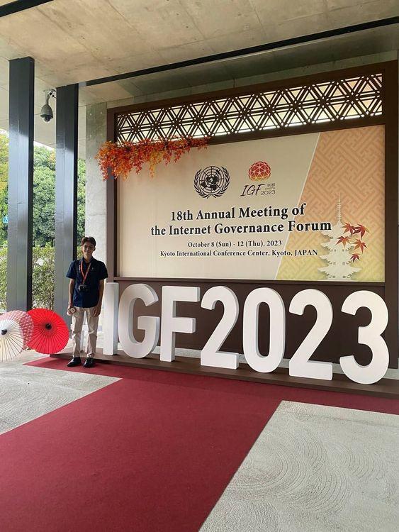 A New CamIDF Member at the 18th IGF